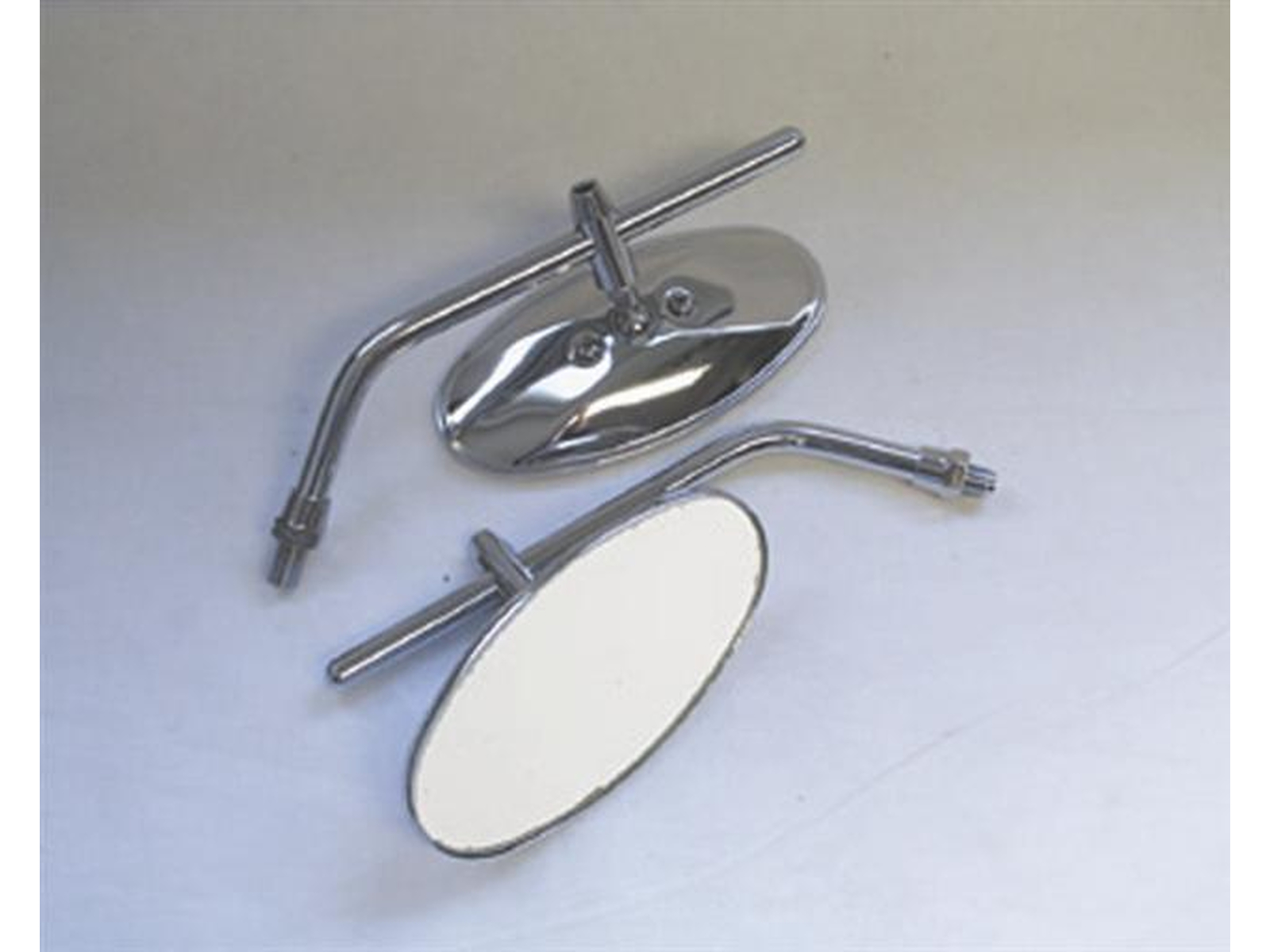 Spiegel Universal Chrom Oval Rechts Oder Links - 10 mm