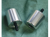 Lenkervibrationsdmpfer Suzuki Set Silber -