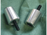 Lenkervibrationsdmpfer Kawasaki Set Silber -